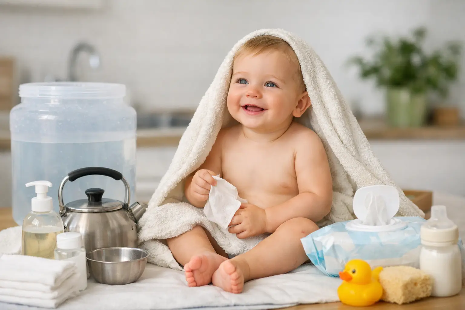 Baby Hygiene During a Water Outage Made Simple