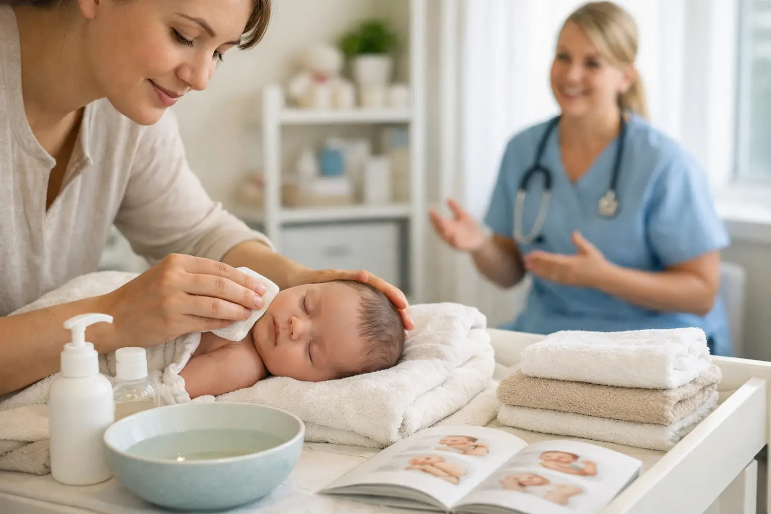 Waterless Infant Cleansing Guide for New Parents