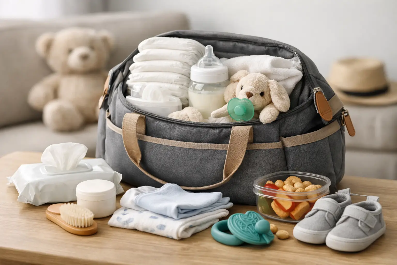 Diaper Bag Essentials for Calm, Clean Outings