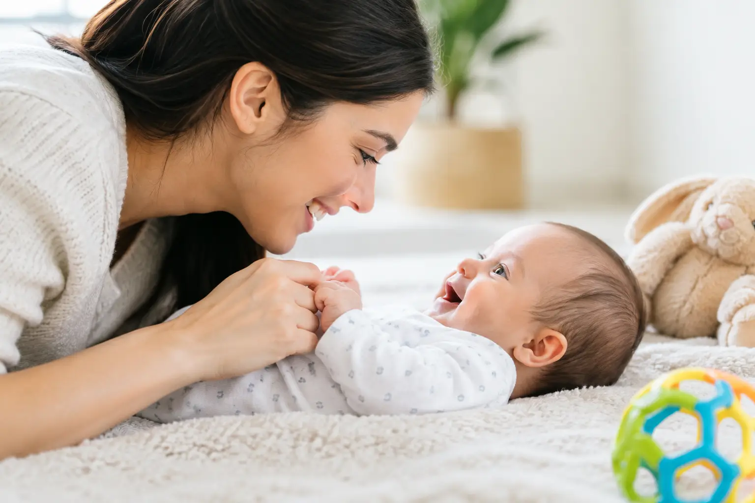 Newborn Play: Simple Ways to Connect and Learn