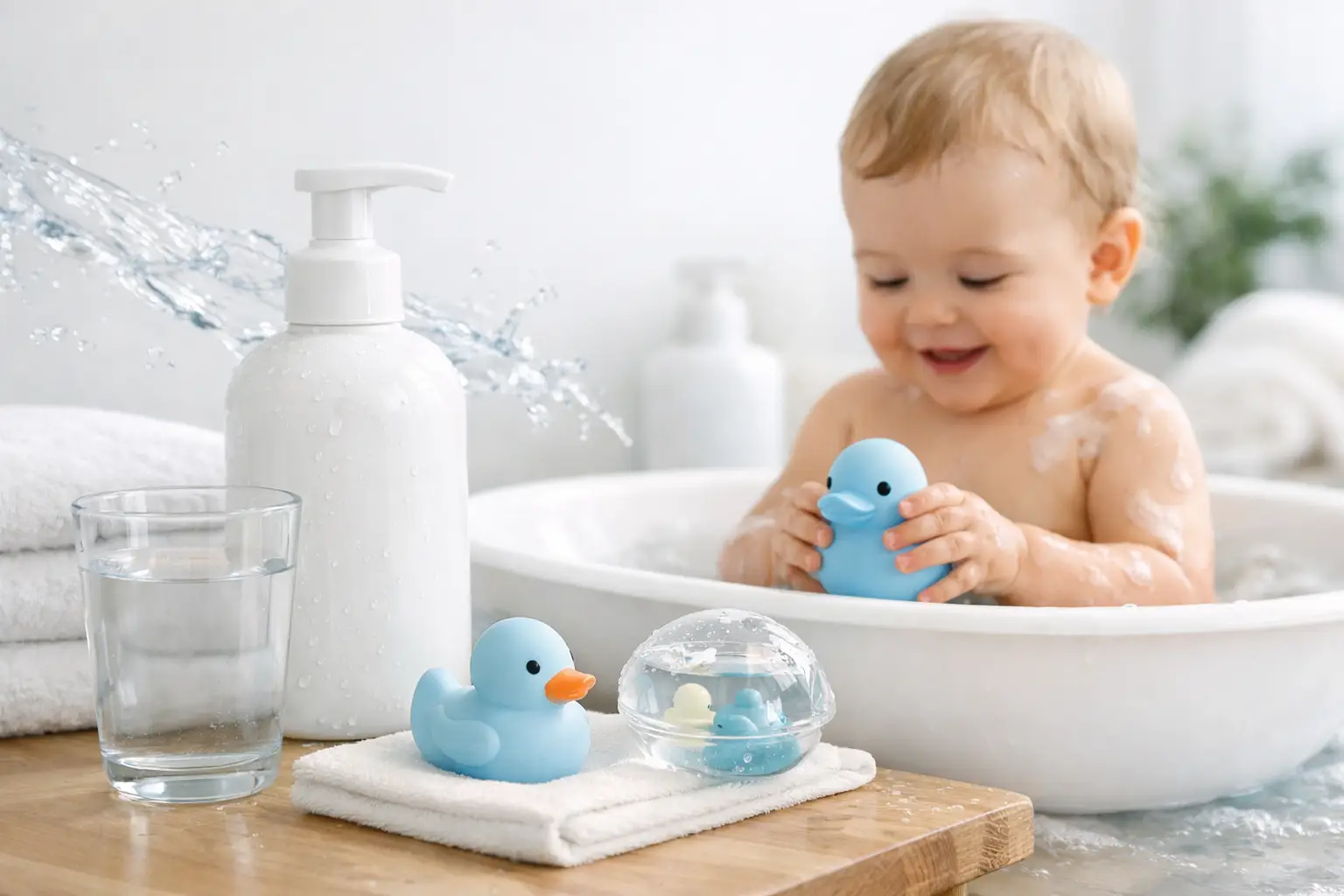 Purified Water Baby Cleanser for Gentle Baths