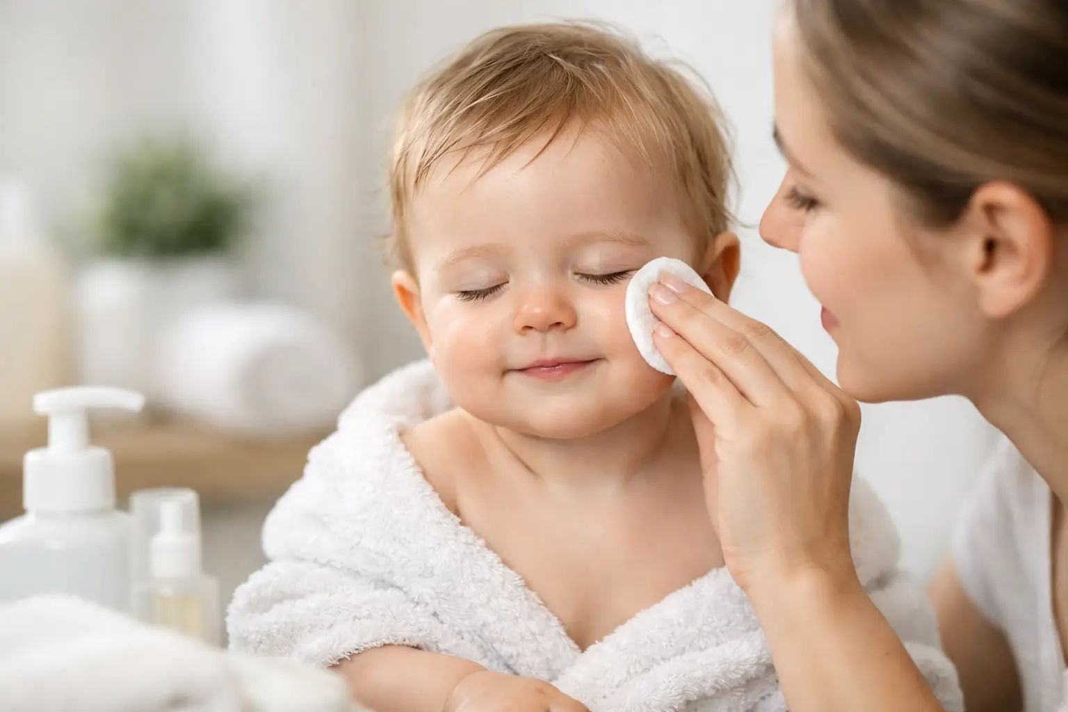 Safe Baby Face Cleaning: A Gentle Daily Routine