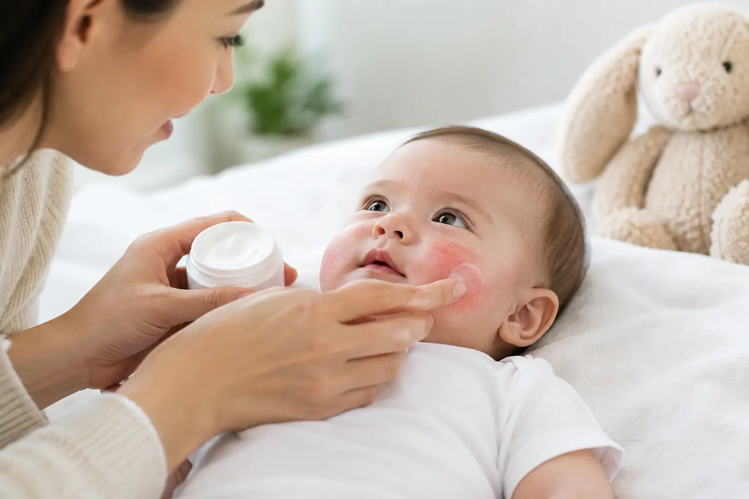 What to Do for Newborn / Infant Eczema Safely