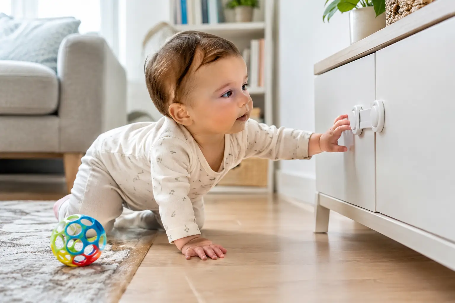 Baby Is on the Move: Room-by-Room Baby-Proofing