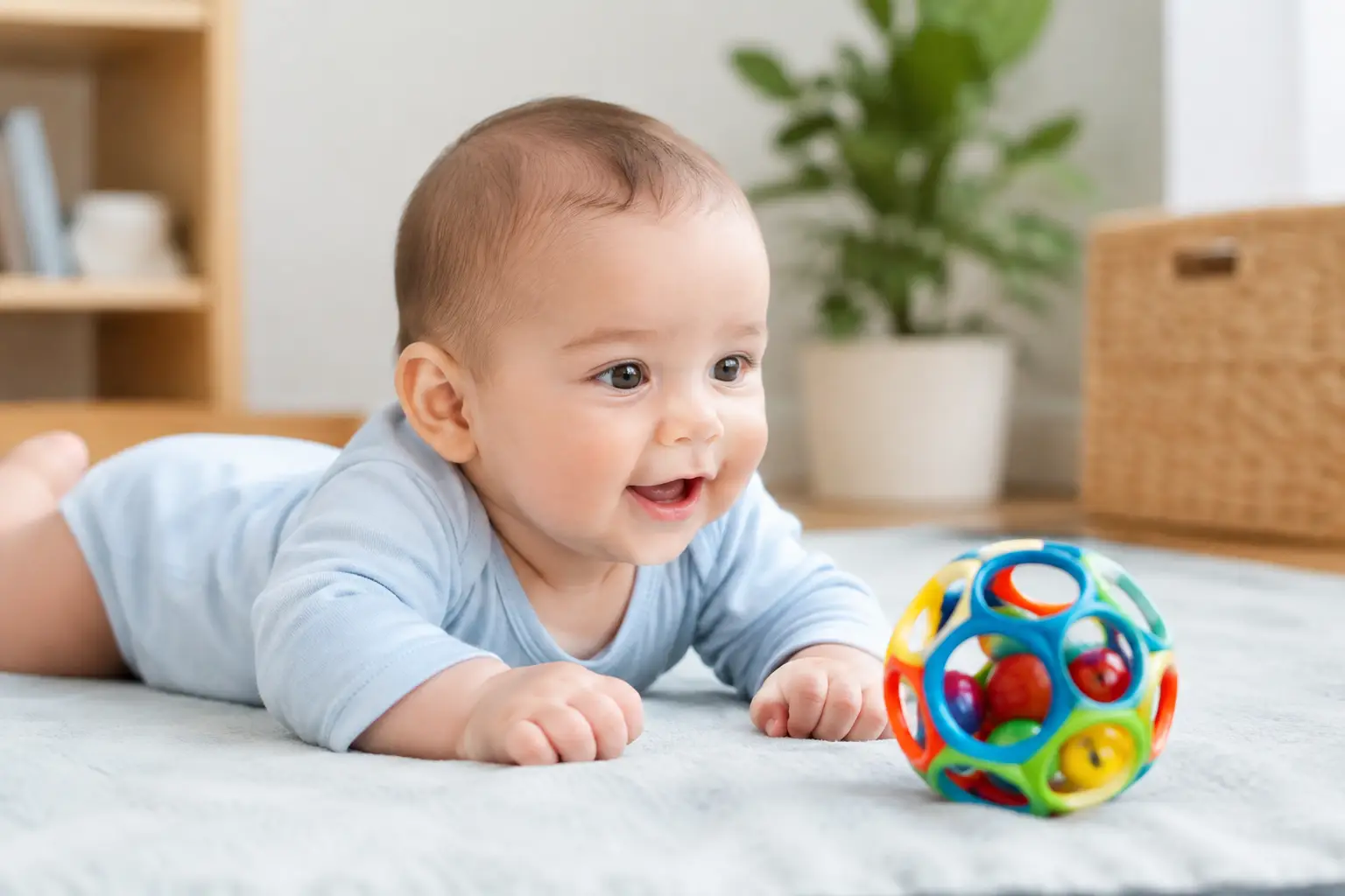 Best Developmental Play Activities for 3-6 Months